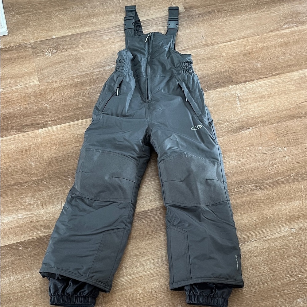 Champion Charcoal Snow Bib Overalls